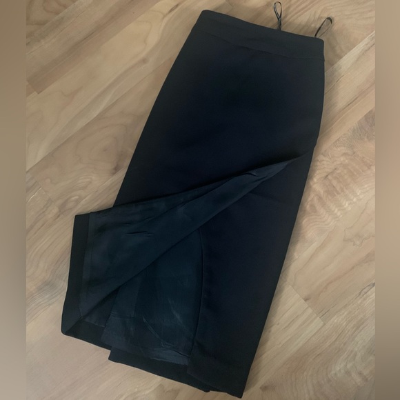 Fully Lined Asymmetrical Slit Pencil Skirt: Mexx Metropolitan - Picture 6 of 8